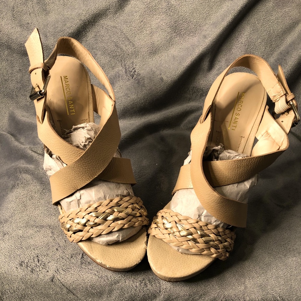 Marco Santi Leather Sandal